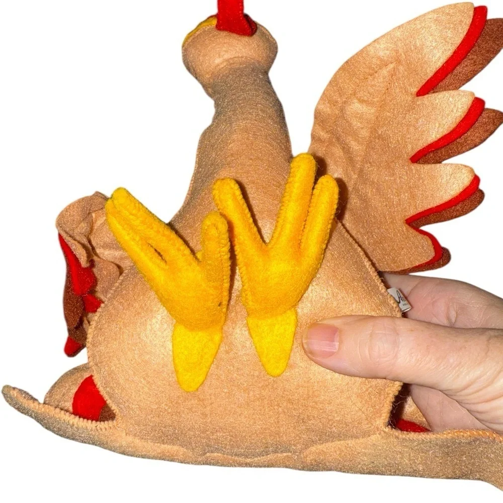 🦃 Annalee 2017 9” Thanksgiving Turkey Felt Figurine – Excellent Condition
